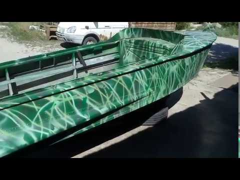 Видео: Южанка-Ремонт форштевня+поднятие транца