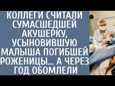 Видео: Коллеги считали сумасшедшей акушерку, усыновившую малыша погибшей роженицы… А через год обомлели