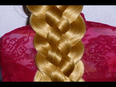 Видео: Косичка из 5 прядей.Самый простой способ научиться.ЛЁГКО, ДОСТУПНО. Причёски на каждый день в школу