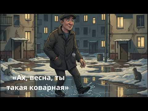 Видео: 🎶 «Ах, весна, ты такая коварная» — ироничная дворовая песня о похмелье, воспоминаниях