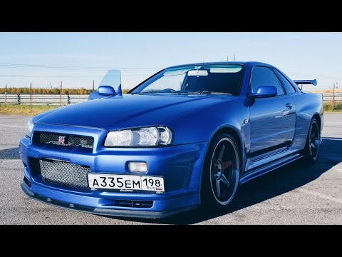 Видео: Катнул на Skyline GT-R R34. Он просто лучший