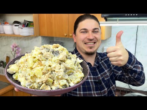 Видео: Я знал что БУДЕТ ВКУСНО! Но чтобы НА СТОЛЬКО!? Супер САЛАТ на все СЛУЧАИ ЖИЗНИ!