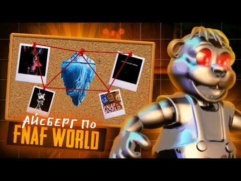 Видео: Обзор айсберга по Fnaf world. насколько он глубок ? (Feat Te-a)