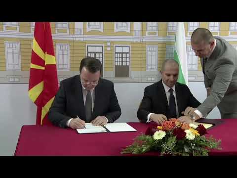 Видео: Потпишување на договор за подготовка и изградба на железнички тунел долж Коридорот VIII