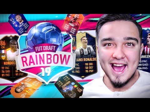 Видео: FIFA 19 - СОБРАЛ РАЗНОЦВЕТНЫЙ ФУТ ДРАФТ