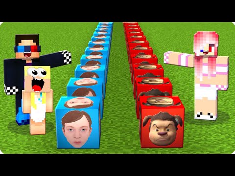 Видео: 🤩ЛАКИ БЛОК СКУЛБОЙ vs ТИМОХИ В МАЙНКРАФТ! ШЕДИ ЛЕСКА И НУБИК ПРОТИВ MINECRAFT