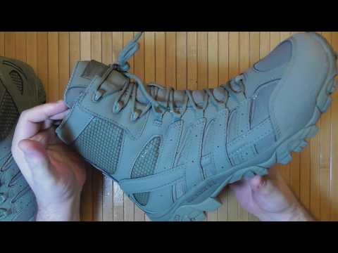 Видео: Меррелл делает Тактические Ботинки