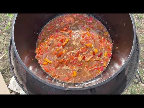 Видео: Косуля с овощами в казане