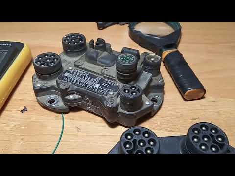 Видео: Ремонт коммутатора мерседес.