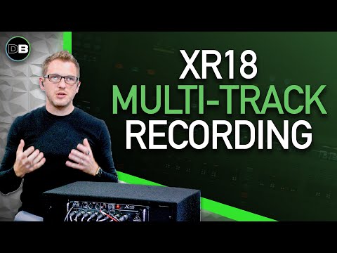 Видео: Многодорожечная установка записи Behringer XR18