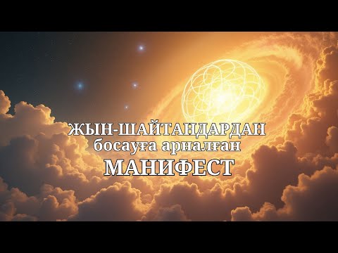 Видео: Энергетикалық паразиттерден, жын-шайтандардан босату жария-манифесті
