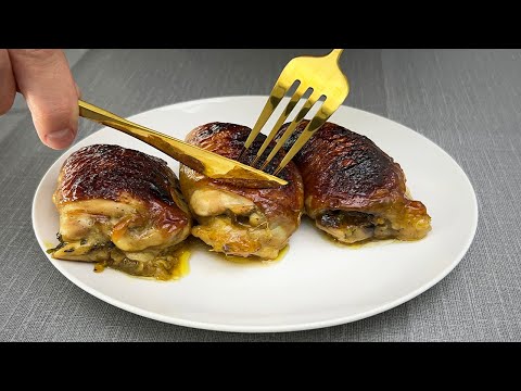 Видео: Куриные бедра больше не жарю! Готовлю курицу в духовке только так