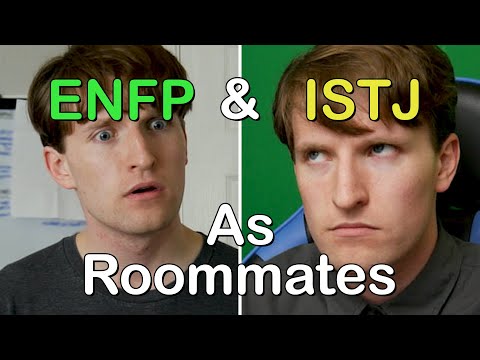Видео: ENFP и ISTJ как соседи по комнате
