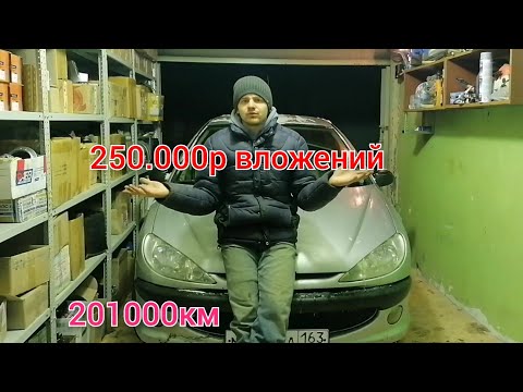 Видео: Отзыв владельца Peugeot 206, стоимость ремонта и обслуживания