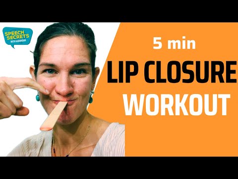 Видео: 5-минутные упражнения для рта для улучшения речи и глотания