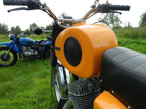 Видео: Полная реставрация легендарного мотоцикла Иж Планета Спорт 350