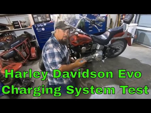 Видео: Тест статора и регулятора напряжения Harley Davidson Evo: тестирование системы зарядки Harley Dav...