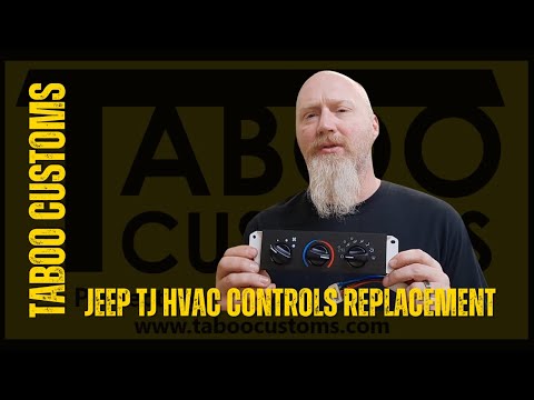 Видео: Замена блока управления отопителем Jeep TJ Wrangler