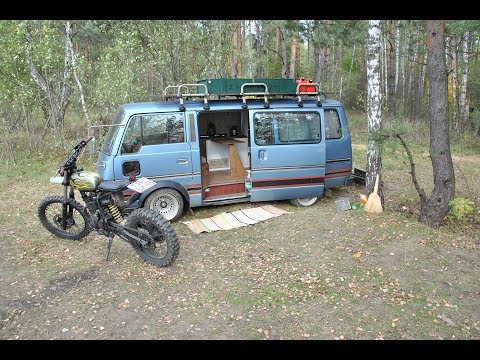 Видео: #VanLife - Автодом на базе Nissan Caravan