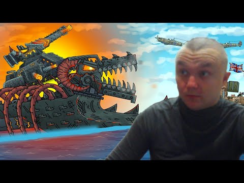 Видео: Реакция КАК ЕГО ОСТАНОВИТЬ? Флот Левиафан и Густав наступают на США