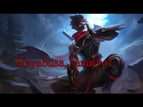 Видео: Перевод фраз Хаябусы «Mobile Legends»