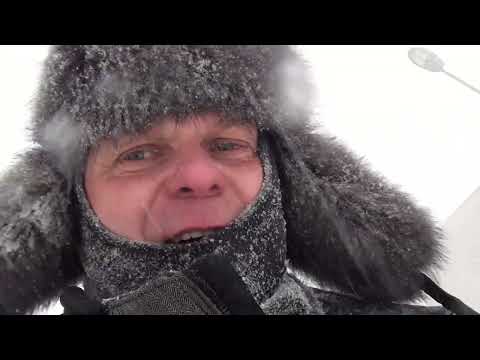Видео: Южно-Сахалинск в снежном плену 25.01.24г. Вылазка в магазин за мороженным...