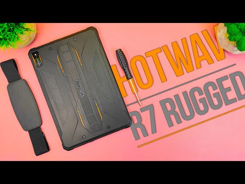 Видео: МОНСТР среди ПЛАНШЕТОВ ! ЗАЩИЩЕННЫЙ Планшет HOTWAV R7 RUGGED TABLET с аккумулятором на 15600 мАч !