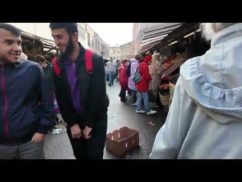 Видео: реальный Питер - Сенной Рынок Санкт Петербург живая картинка живой звук. Почти документалка.
