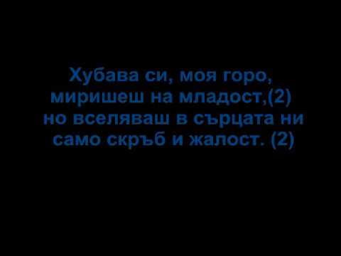 Видео: Хубава си моя горо   Инструментал