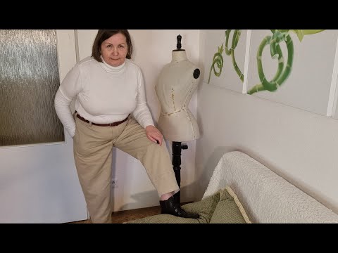 Видео: Брюки зимние на подкладке выкройка из Бурда- стиль 2024/11 модель 115