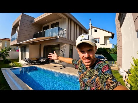 Видео: Хватит бомжевать. Наша новая вилла в Турции. ТАК МЫ ЕЩЕ НЕ ЖИЛИ. Кемер 2023 лопается от Туристов.