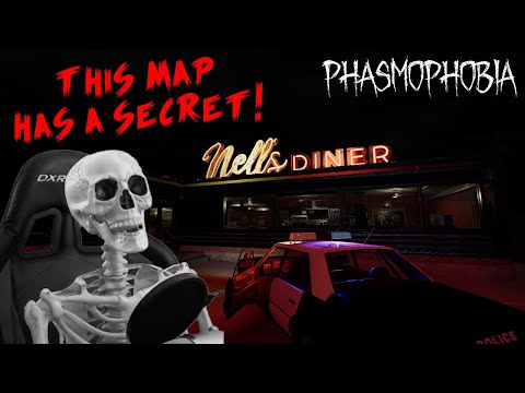 Видео: Новая карта «Фазмофобии»! Исследуем и решаем головоломки в закусочной «Нелл» | Phasmophobia