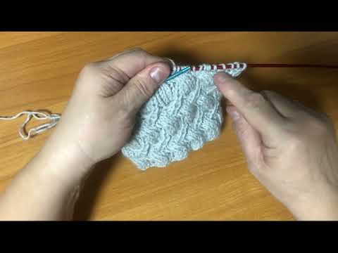 Видео: Тёплая плетёночка спицами для ваших изделий