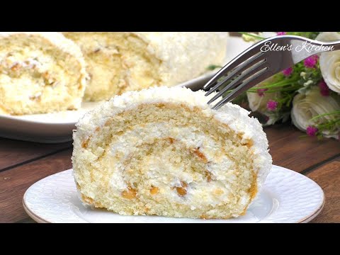 Видео: Нежное, как Мороженое! Рулет Рафаэлло! 🔝 3 Рецепта Невероятно Вкусных РУЛЕТОВ!