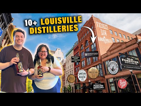 Видео: Мы посетили ВСЕ винокурни на ВИСКИ-РОУ в Луисвилле, Кентукки!