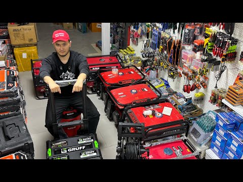 Видео: Дивижокхои арзон 5.5квт ва набор 6в1 