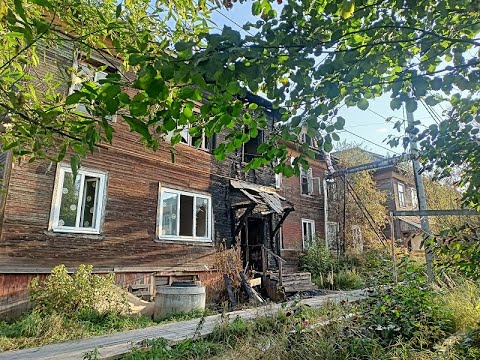 Видео: Заброшенный дом после пожара, оставленные вещи, вода и газ