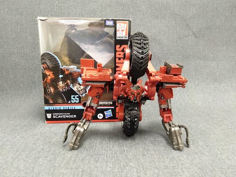Видео: Обзор трансформера Scavenger - Studio Series - SS-55 - Leader class. Музей роботов-трансформеров.
