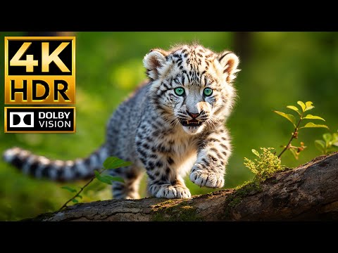 Видео: ДЕТЕНКИ ЖИВОТНЫХ 4K HDR |  с кинематографическим звуком (Красочная жизнь животных)