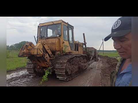 Видео: КАК одеть Гусянку на Бульдозер ЧТЗ Т130  , полное видео🎥