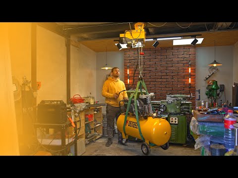 Видео: Сжатый воздух из стены.