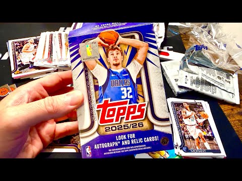 Видео: СЕЙЧАС В ПУТЬ!! Баскетбол Topps NBA 2025-26!