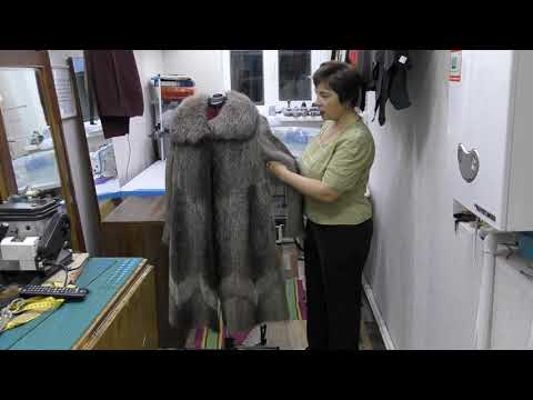 Видео: Шуба из нутрии , перешить и увеличить .