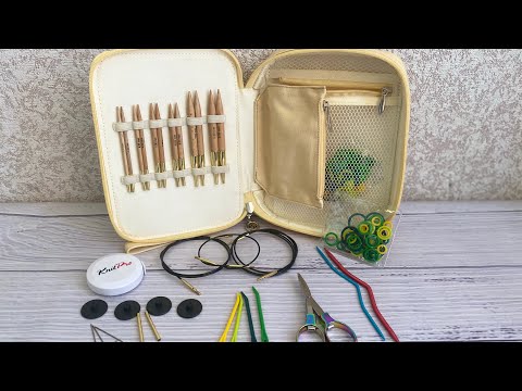 Видео: Новый набор спиц от KnitPro - Begginer’s Knitting Set Basic Birch