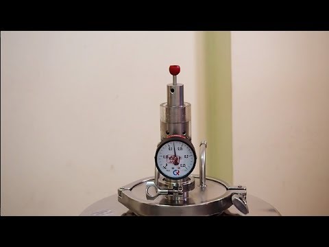 Видео: Шпунт-аппарат, гидро затвор, клапан сброса для цкт и других емкостей.