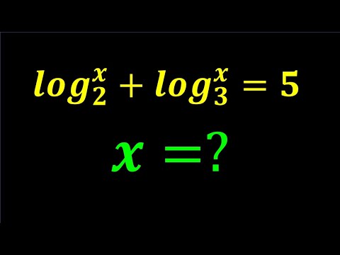 Видео: Решение вступительного экзамена в Гарвардский университет | x=?