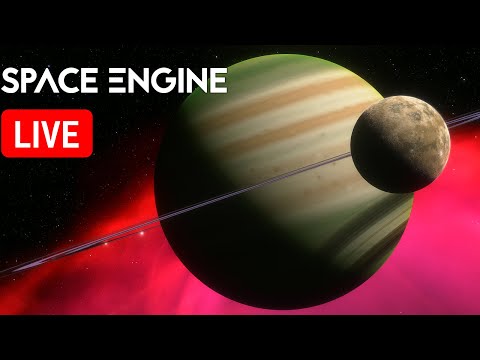 Видео: Путешествие по Вселенной (часть 14) | Space Engine Стрим