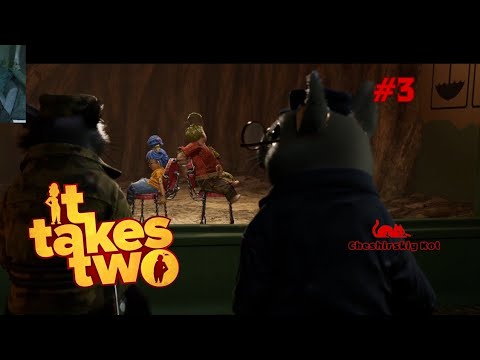 Видео: Самая лучшая работа на свете или как я словила белочку! ✶ It Takes Two Кооп (я слева) #3