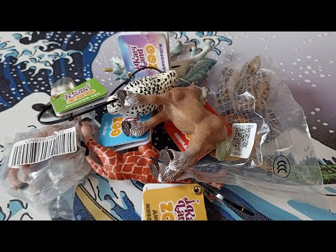 Видео: Фигурки животных. Коллекция для домашнего зоопарка. №9
