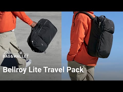 Видео: Обзор рюкзака для путешествий Bellroy Lite Travel Pack 30L / 38L